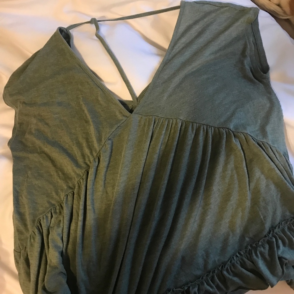 Cute Ruffle Tiered Top